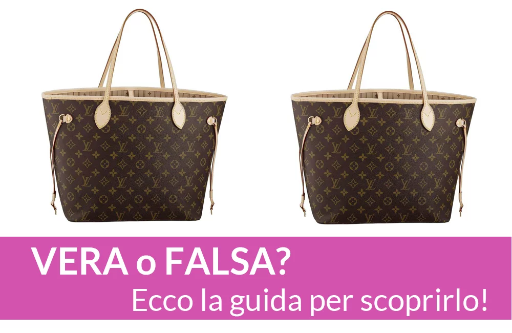 Louis vuitton falsa hot sale e originale