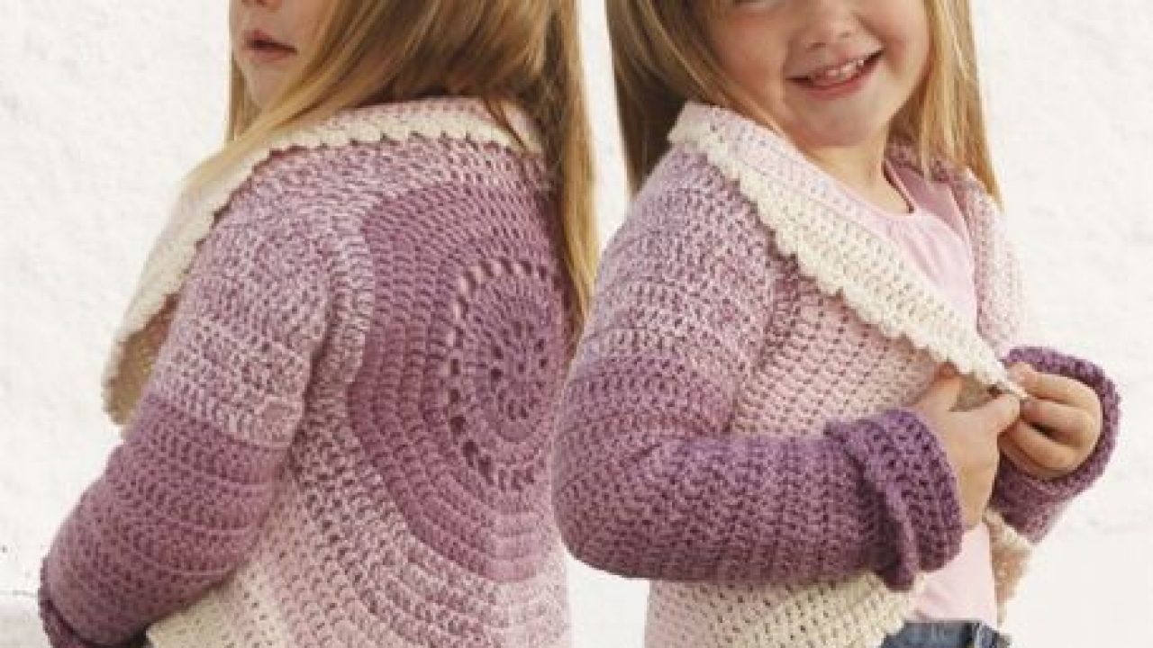 Cardigan Per Bambina Da Realizzare All Uncinetto Fai Da Te Tutorial Video Schema O Link Per Acquistarlo