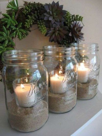 Porta candele fai da te in stile Shabby, bellissime ed ...