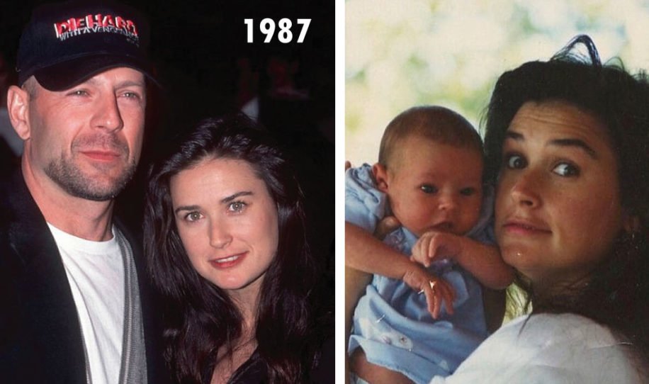 Figlie Demi Moore E Bruce Willis Oggi