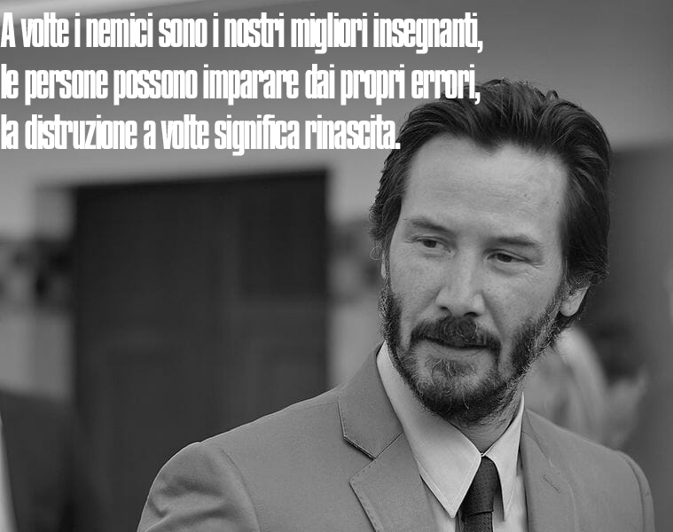 29 frasi del mitico Keanu Reeves che cambieranno per sempre la percezione e  prospettiva della tua vita | Donnaweb.net