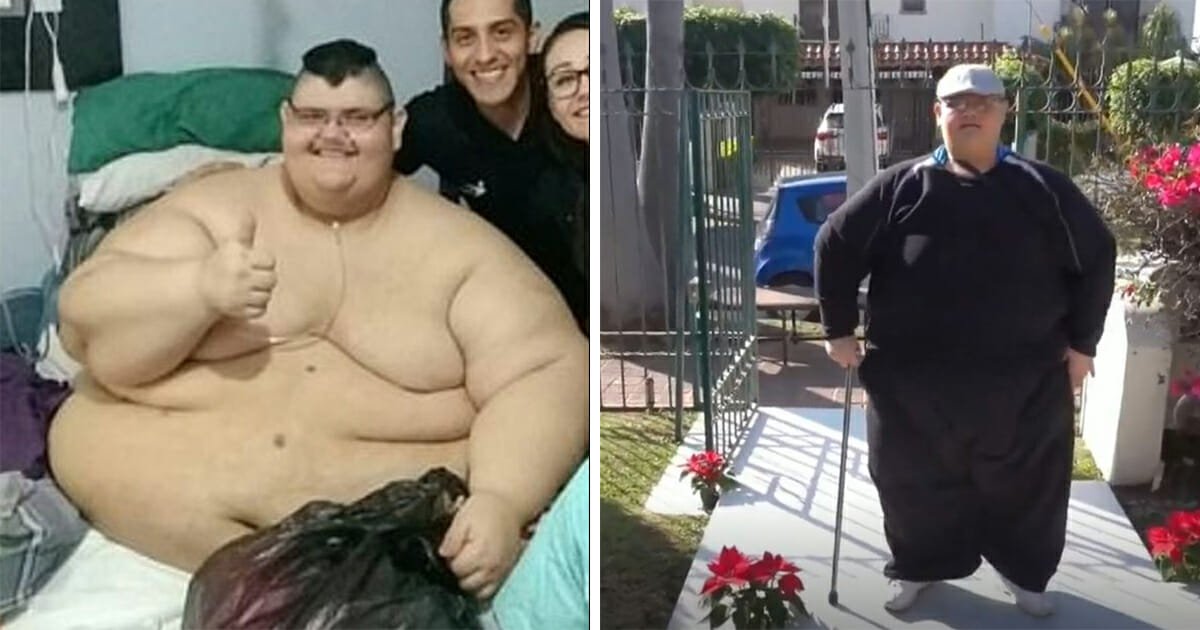 L Uomo Piu Grasso Del Mondo Cambia La Vita Perdendo 330kg Ora Puo Camminare Per La Prima Volta Dopo 10 Anni Donnaweb Net