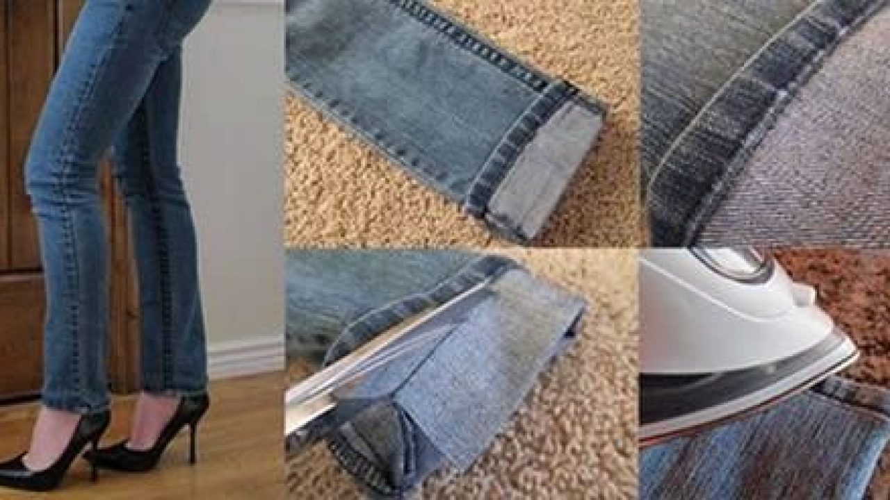 Accorciare I Jeans Senza Andare Dalla Sarta E Mantenendo L Orlo Originale Donnaweb Net